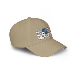 God Bless America Low Profile Baseball Cap - Image 7