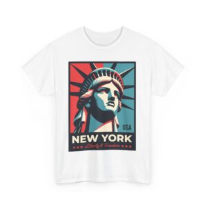 New York Unisex Heavy Cotton T-Shirt - Image 11