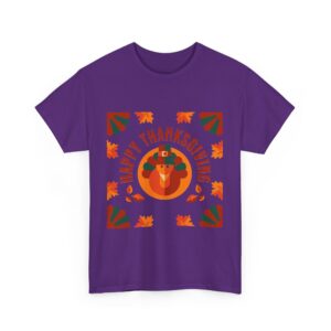 Happy Thanksgiving Unisex Heavy Cotton T-Shirt - Image 27