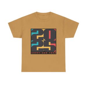 Happy New Year 2025 BFF Unisex Heavy Cotton T-Shirt - Image 25
