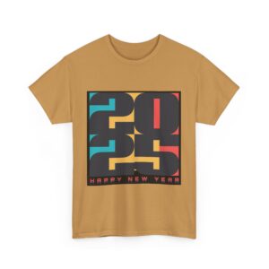 Happy New Year 2025 BFF Unisex Heavy Cotton T-Shirt - Image 27