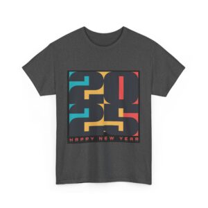 Happy New Year 2025 BFF Unisex Heavy Cotton T-Shirt - Image 7
