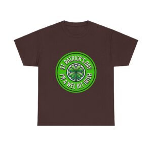 Wee Bit Irish Unisex Heavy Cotton T-Shirt - Image 21