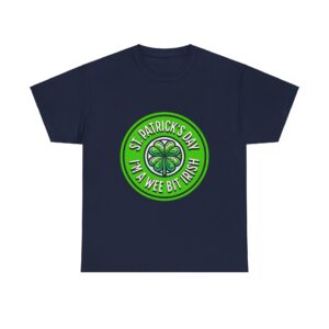 Wee Bit Irish Unisex Heavy Cotton T-Shirt - Image 5