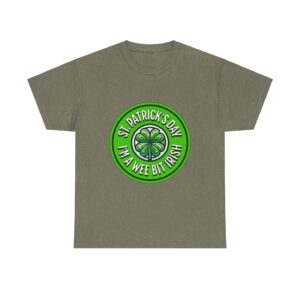 Wee Bit Irish Unisex Heavy Cotton T-Shirt - Image 33
