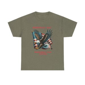 Memorial Day Remember and Honor Unisex Heavy Cotton T-Shirt - Image 37