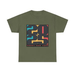 Happy New Year 2025 BFF Unisex Heavy Cotton T-Shirt - Image 29