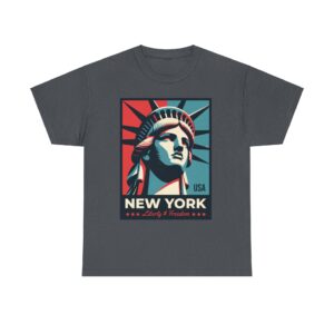 New York Unisex Heavy Cotton T-Shirt - Image 29