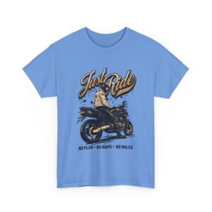 Just Ride Unisex Heavy Cotton T-Shirt - Image 31