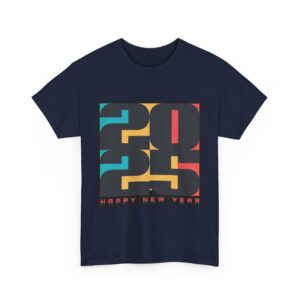 Happy New Year 2025 BFF Unisex Heavy Cotton T-Shirt - Image 19