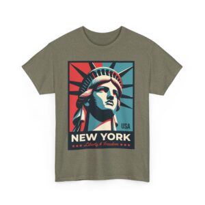 New York Unisex Heavy Cotton T-Shirt - Image 23