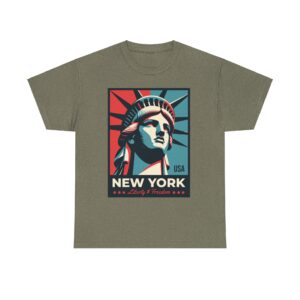 New York Unisex Heavy Cotton T-Shirt - Image 21