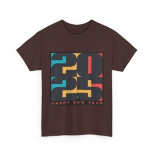 Happy New Year 2025 BFF Unisex Heavy Cotton T-Shirt - Image 11