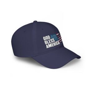 God Bless America Low Profile Baseball Cap - Image 15