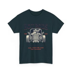 Hot Rod Loud and Fast Unisex Heavy Cotton T-Shirt - Image 11