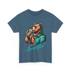 Life is Beertiful Unisex Heavy Cotton T-Shirt - Image 19
